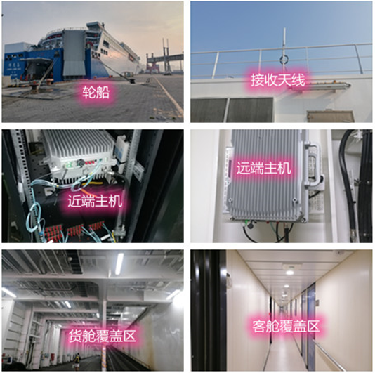  横沥镇海上游轮轮船渔船覆盖案例